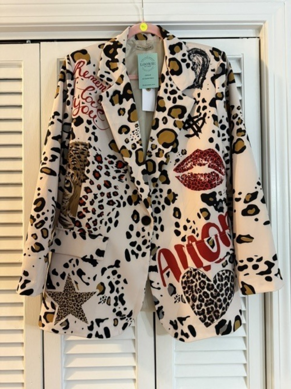 L991 | Loowie Amor Sauvage Statement Blazer | One Size S-L